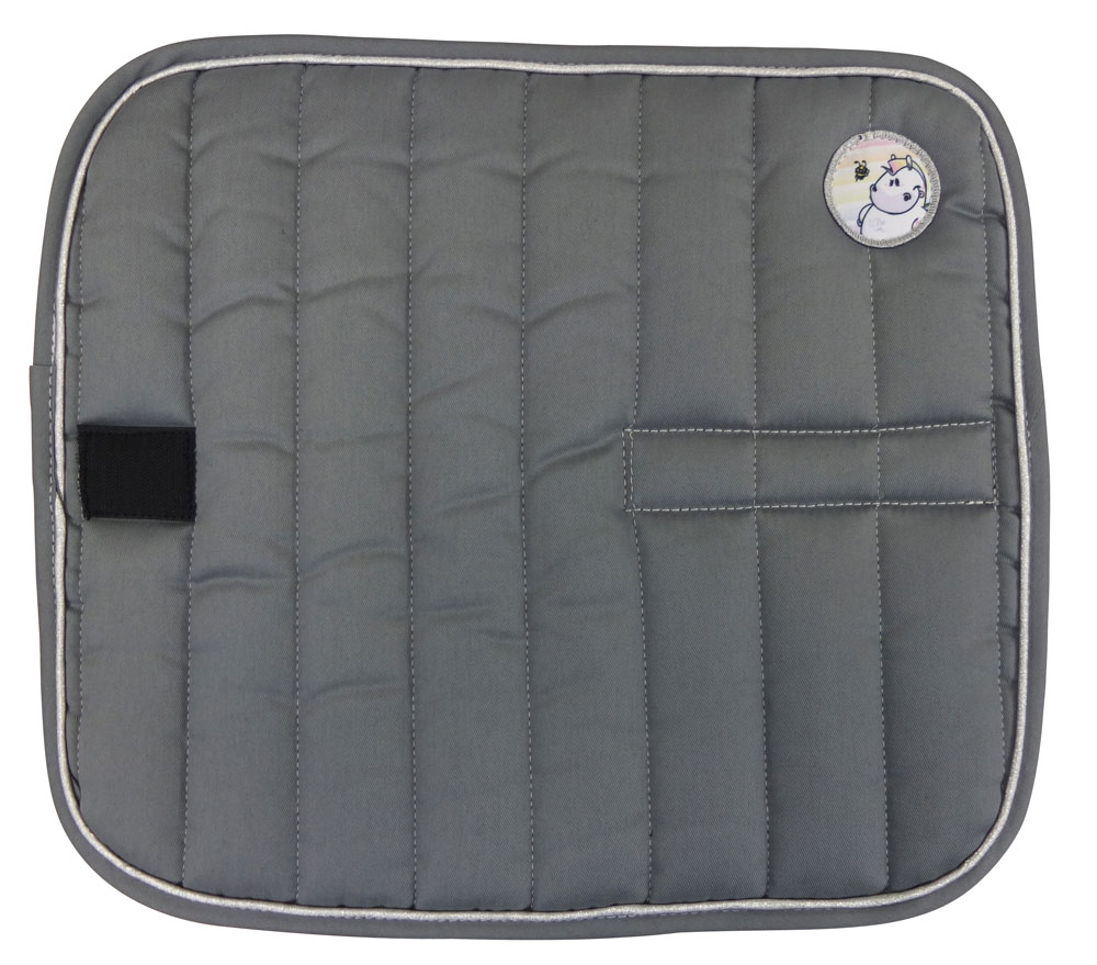EQuest by Hölscher Bandagenunterlage plus Biese Pummel Zebrasus grey S
