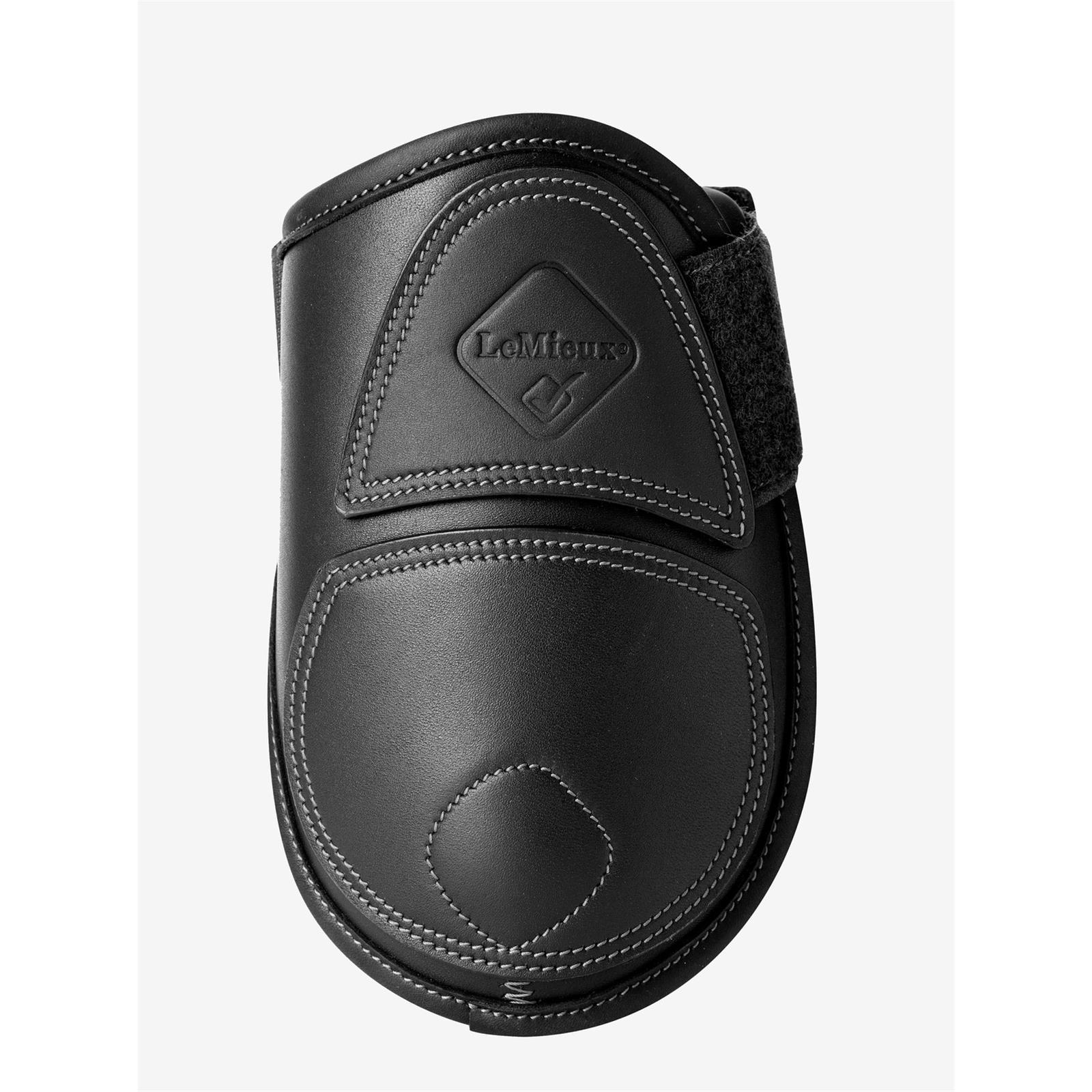 LeMieux Capella Leather Fetlock Boots Black Full
