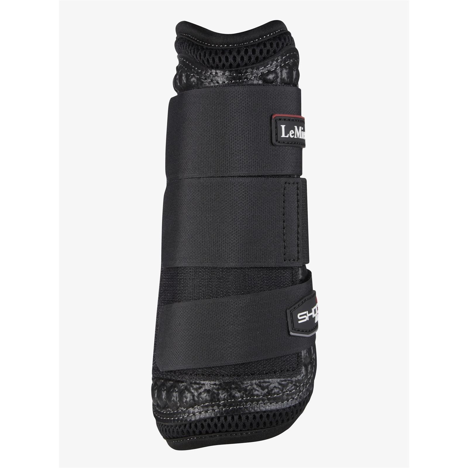 LeMieux Shoc Air XC Front Boots Black L