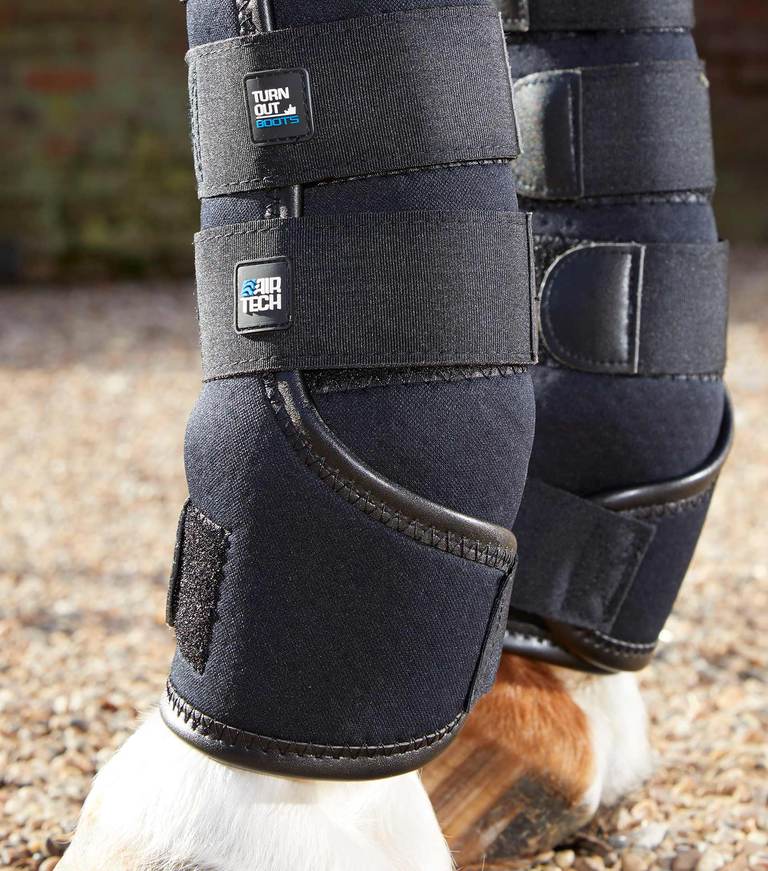 Premier Equine Turnout Boots Outdoor- und Paddock Gamasche XL Black