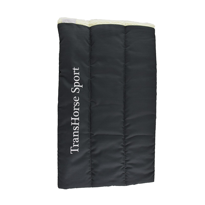 TransHorse Sport Bandagierunterlagen Stall Teddy Classic caviar black (anthrazit)