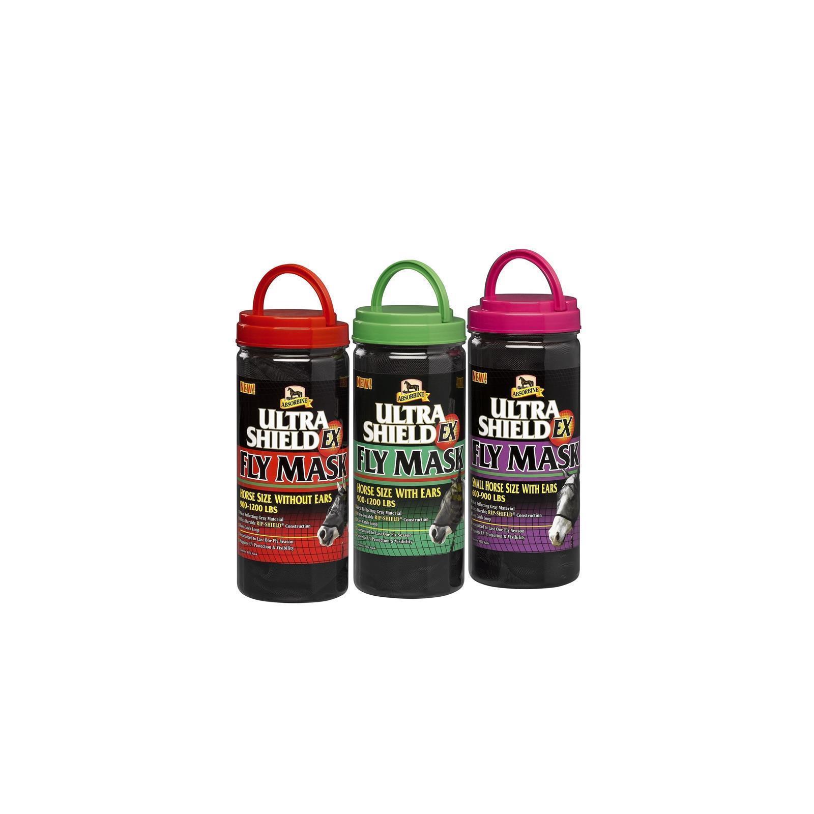 Absorbine Ultra Shield Fly Mask Fliegenmaske ohne Ohren Warmblut