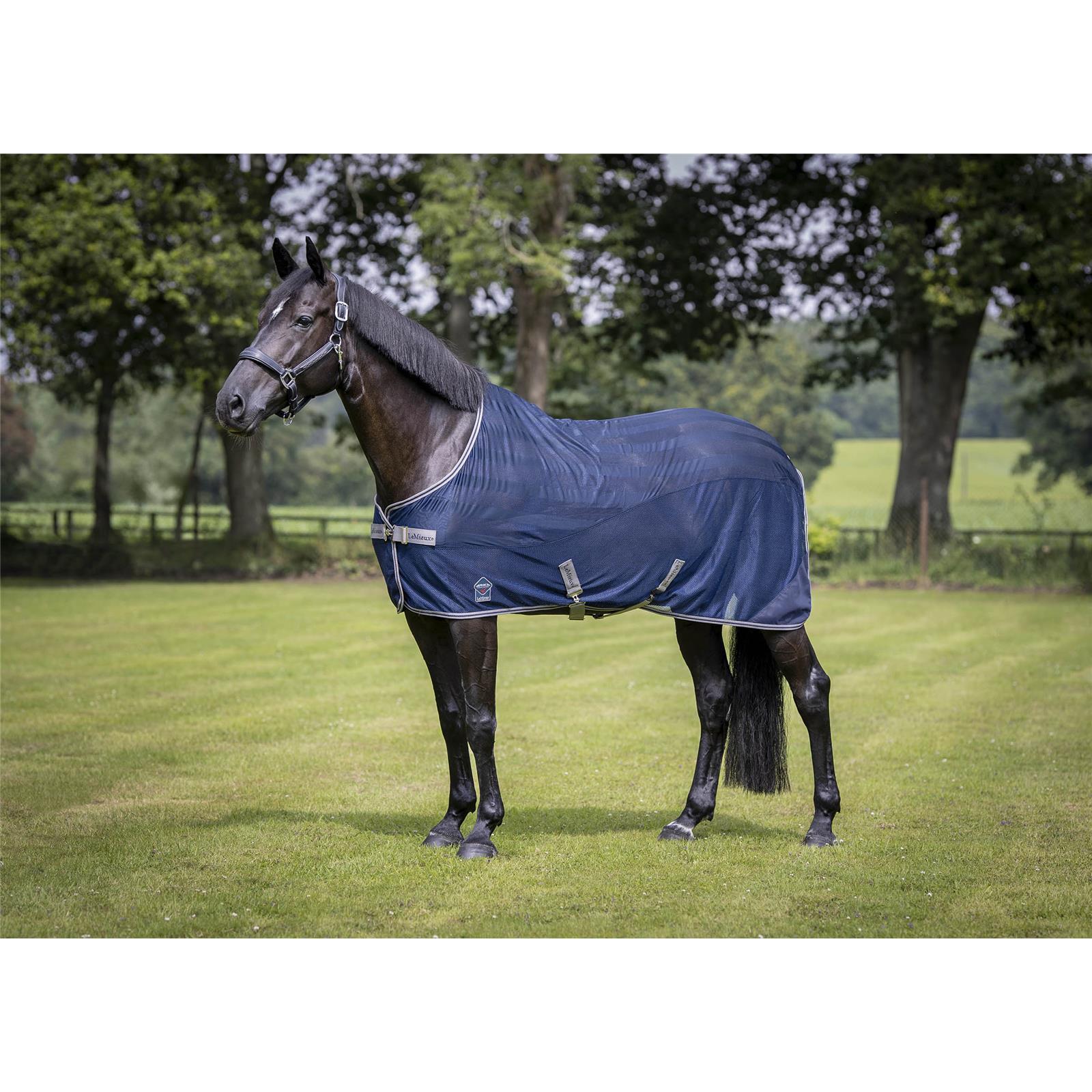 LeMieux Arika Air-Tek Rug Fliegendecke Navy (215)