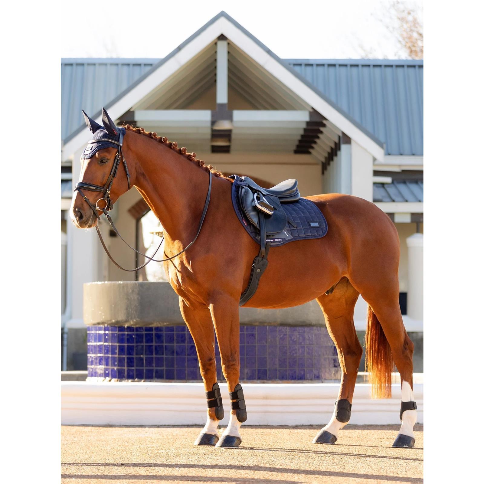 LeMieux Rhone EuroJump Square Vintage Navy