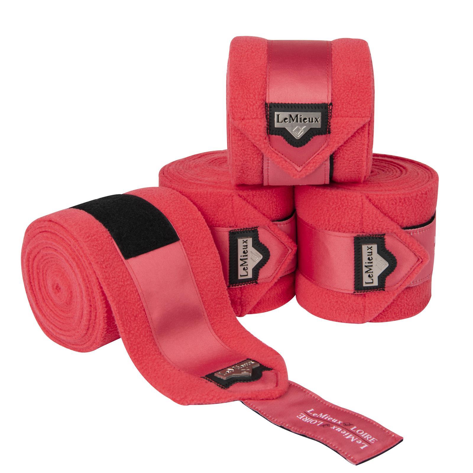 LeMieux Loire Polo Bandages Fleecebandagen Papaya Full (L)