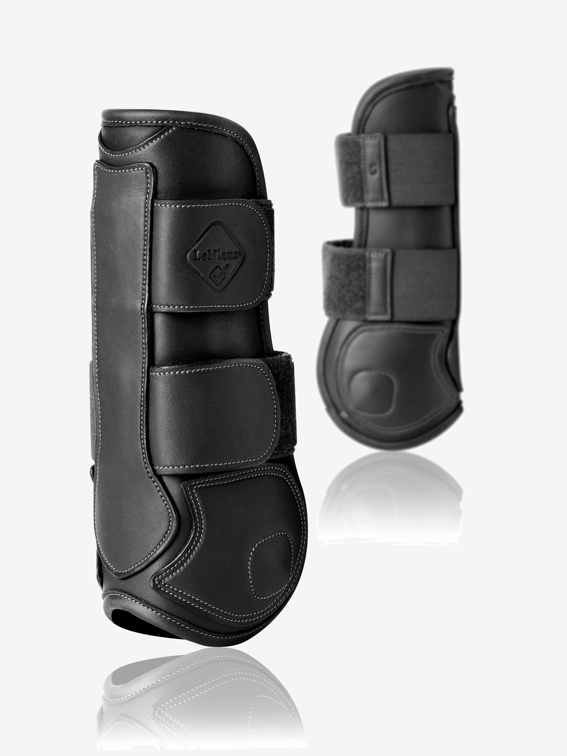 LeMieux Capella Leather Tendon Boots Black Full
