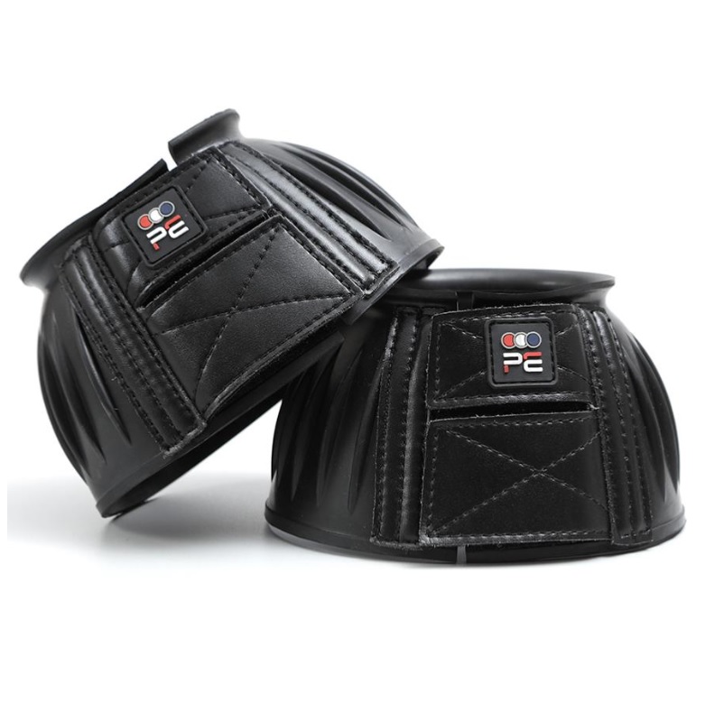 Premier Equine Rubber Bell Over Reach Boots Gummi Hufglocken S schwarz