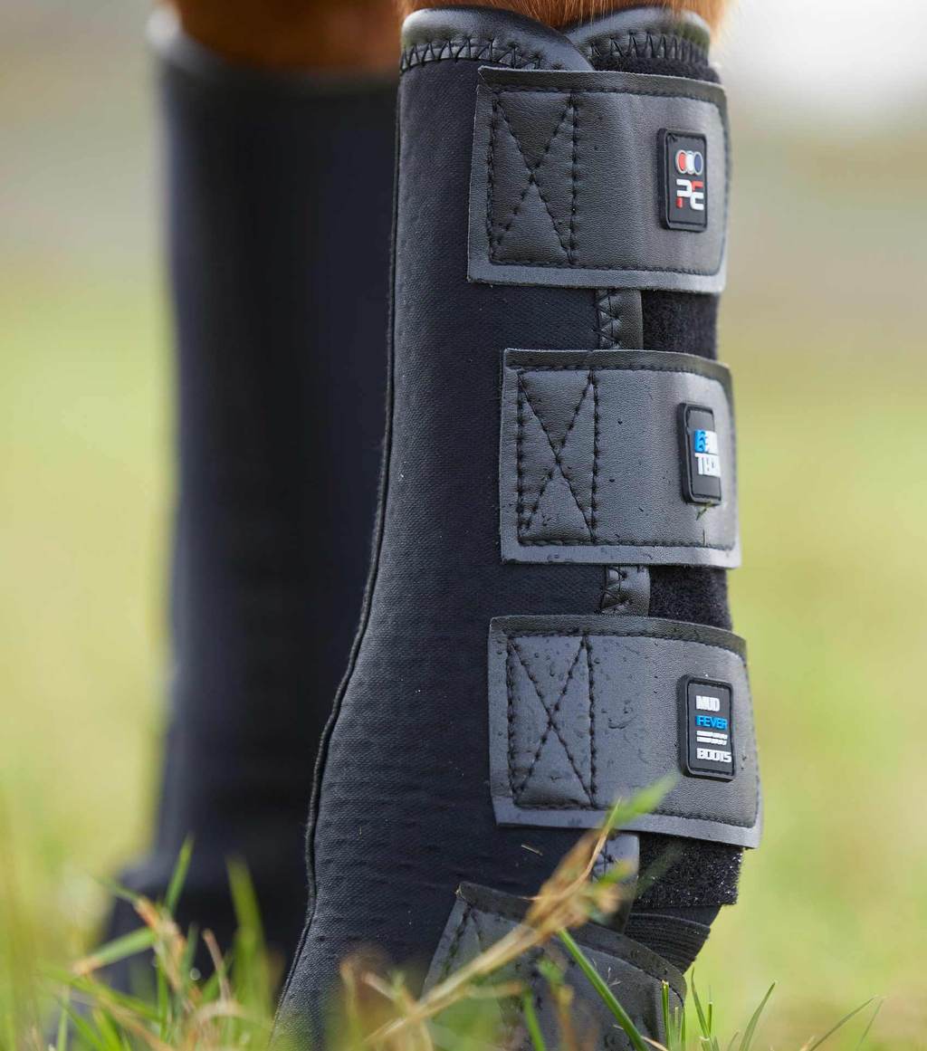 Premier Equine Turnout / Mud Fever Boots Outdoor- und Paddock Gamasche S Black