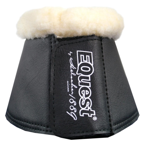 EQuest by Hölscher Hufglocke Soft black/nature L