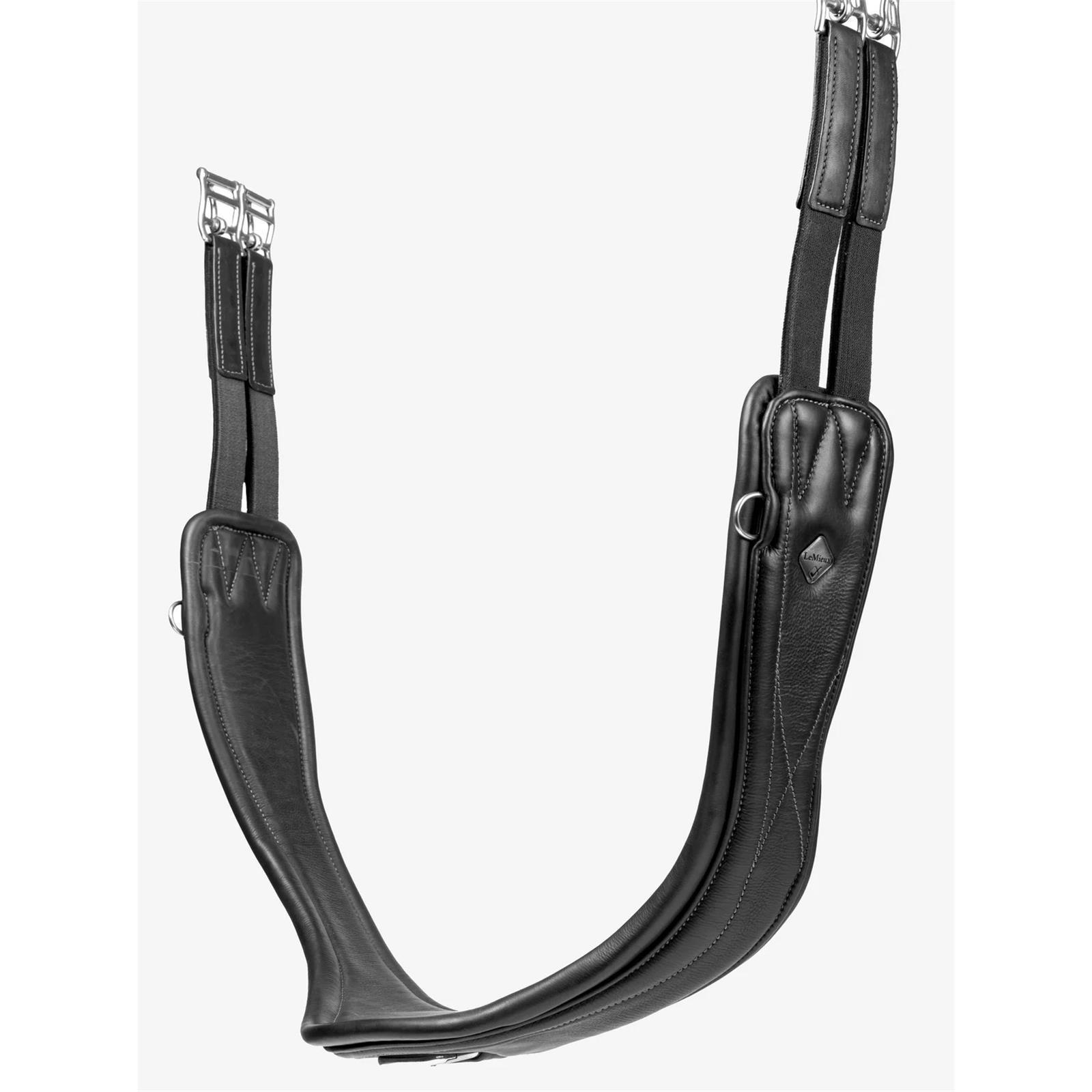 LeMieux Gel-Tek Anatomic Jump Girth Sattelgurt Black 130cm