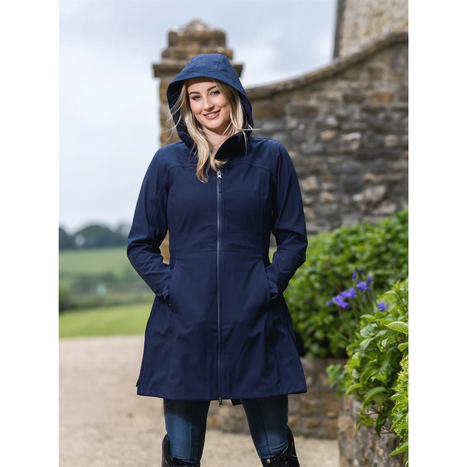 Lemieux Loire Maisie Lightweight Riding Jacket Navy 38