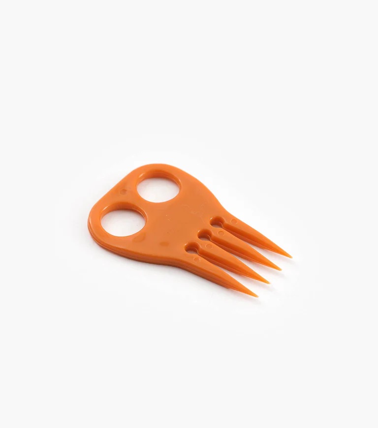 Premier Equine Einflecht-Kamm Plaiting Comb orange