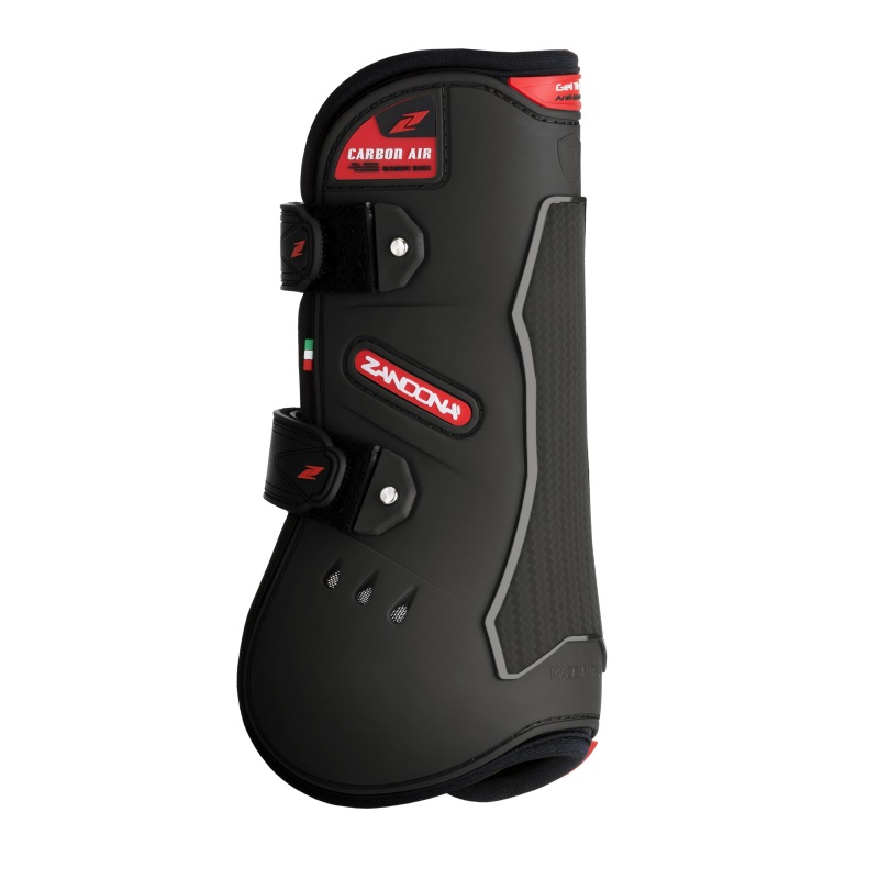 Zandona Gamaschen Carbon Air Klettverschluss Tendon S schwarz