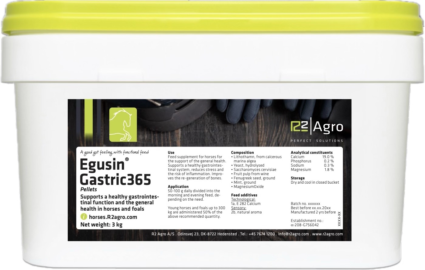 Egusin Gastric 365 Pellets 3kg Egusin Gastric 365 3kg Pellets