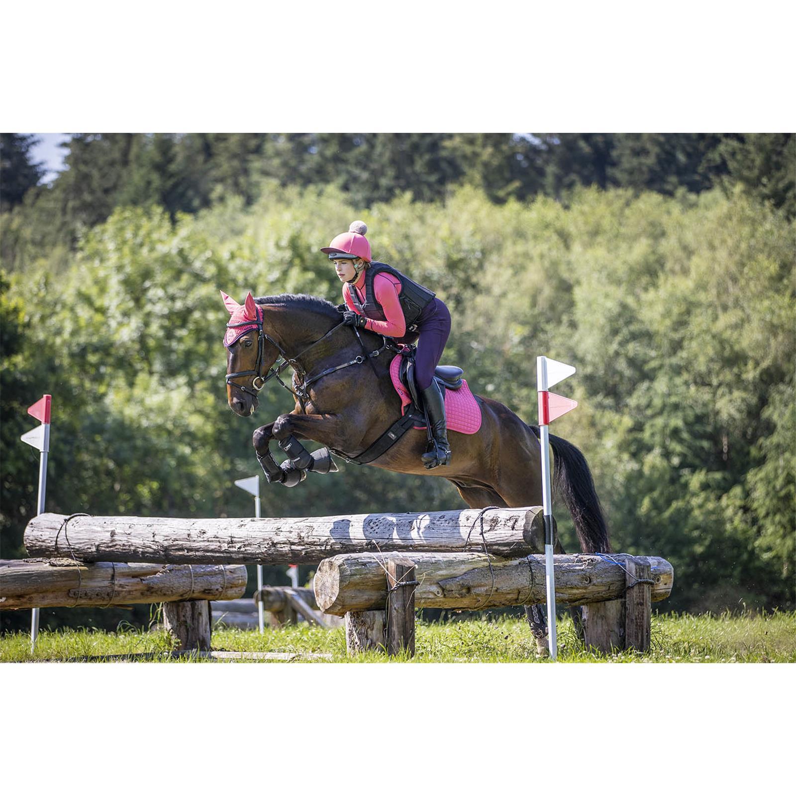 LeMieux Schabracke Luxury CC Square Papaya L