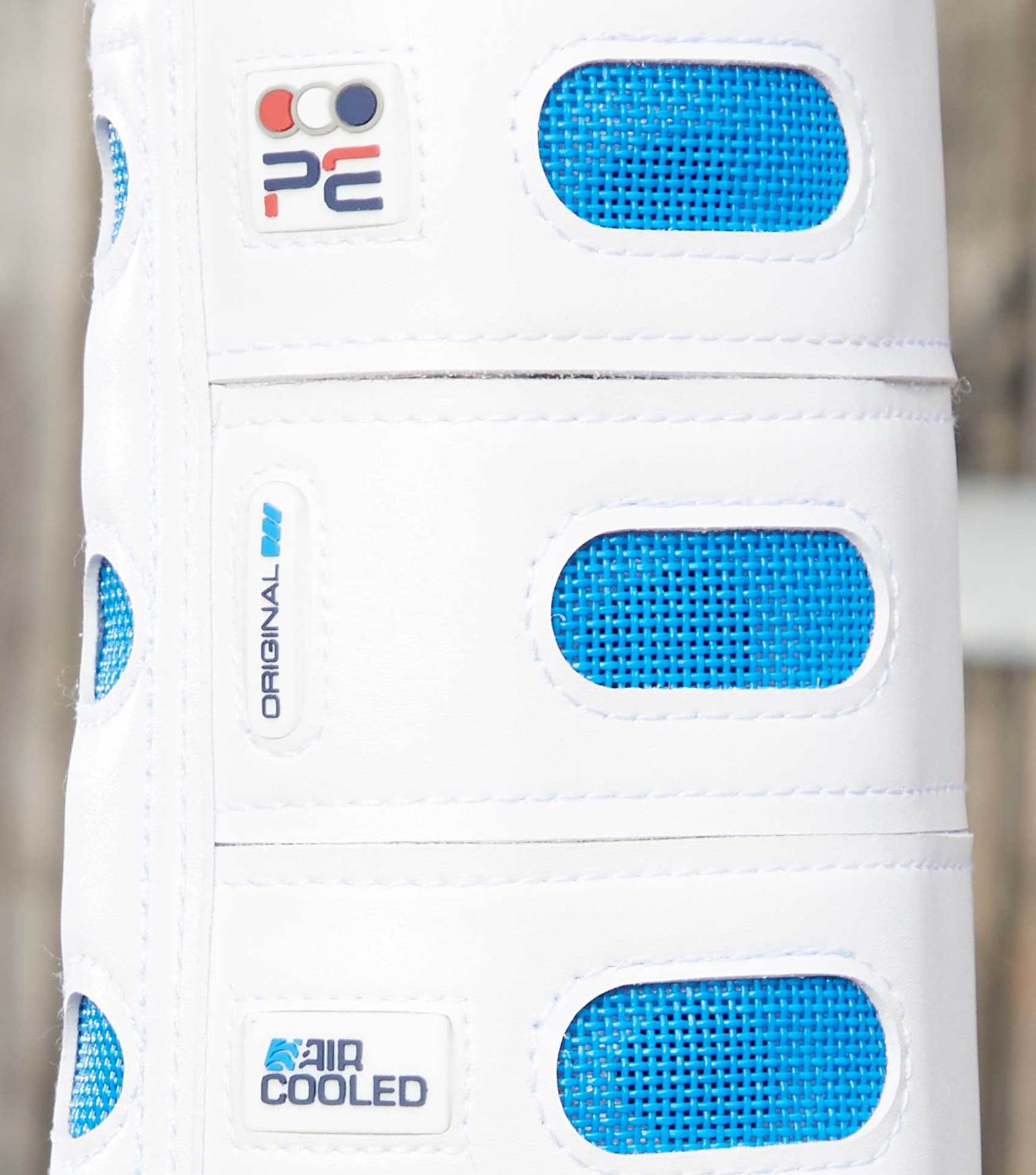 Premier Equine Air Cooled Original Eventing Boots Front weiß L