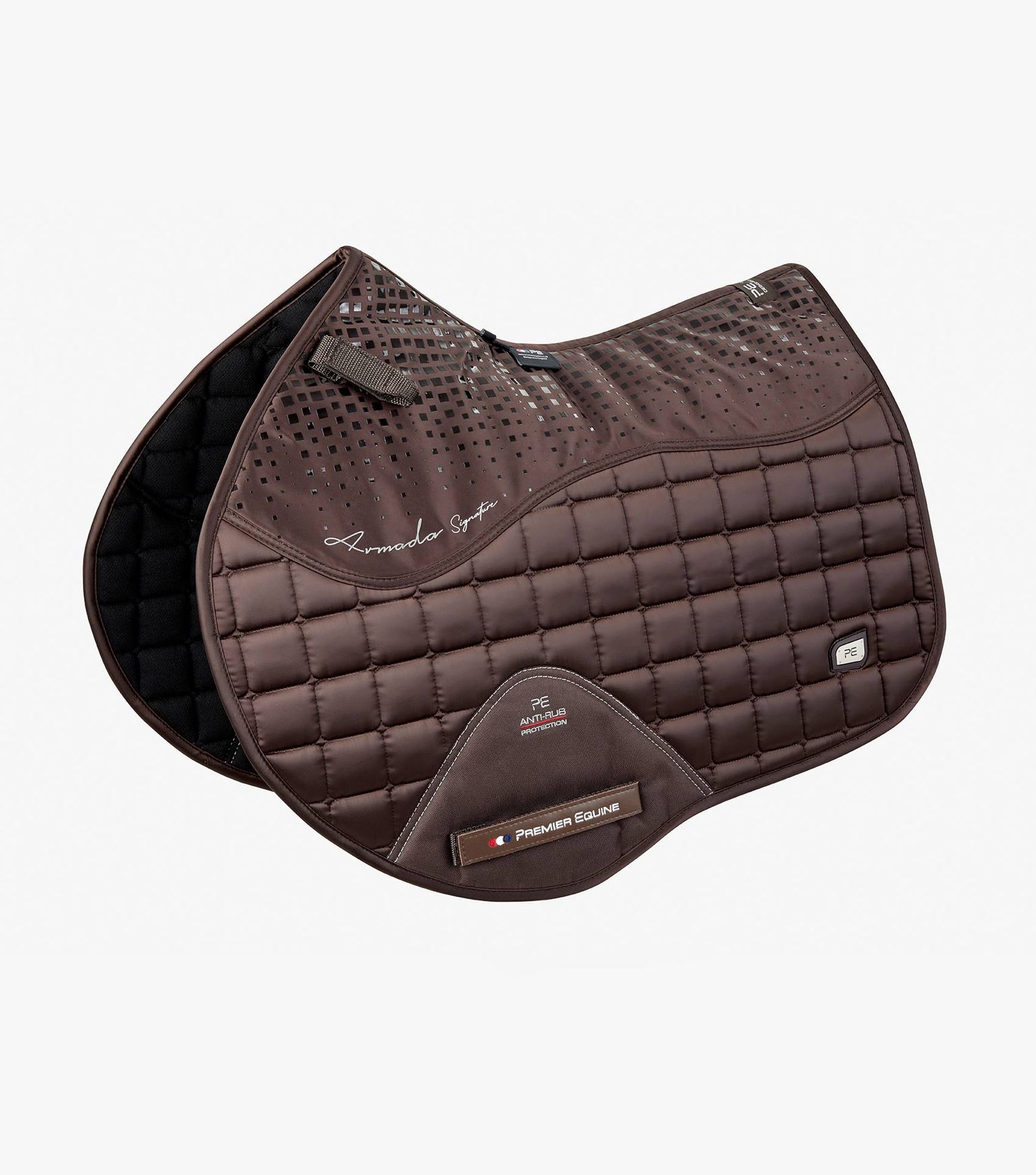 Premier Equine Armada Close Contact GP/Jump Square Full Brown