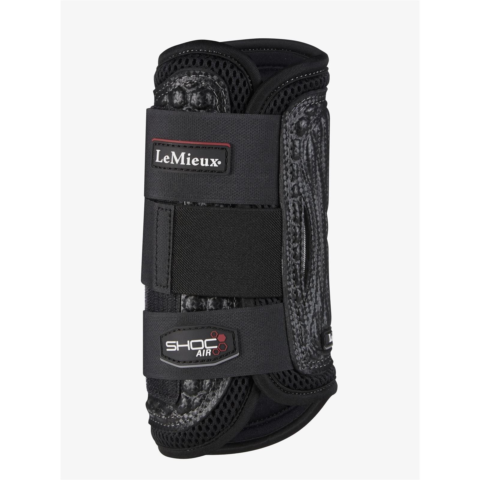 LeMieux Shoc Air XC Front Boots Black L