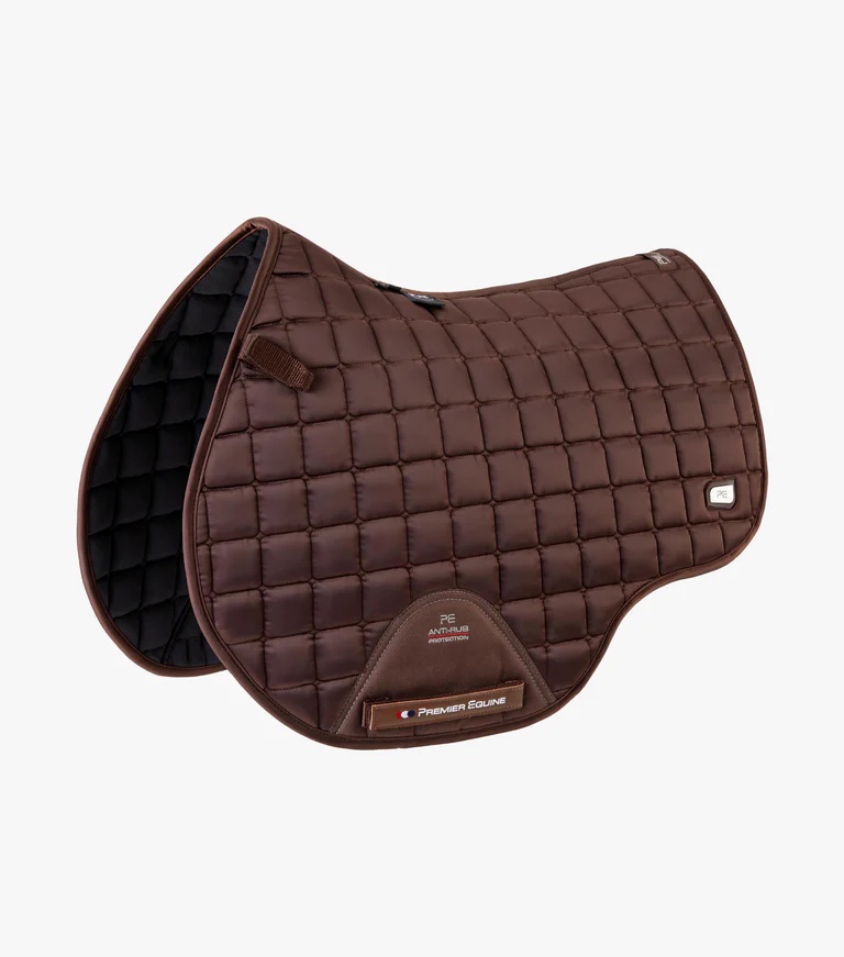 Premier Equine Alberta CC Satin GP/Jump Square Full Brown