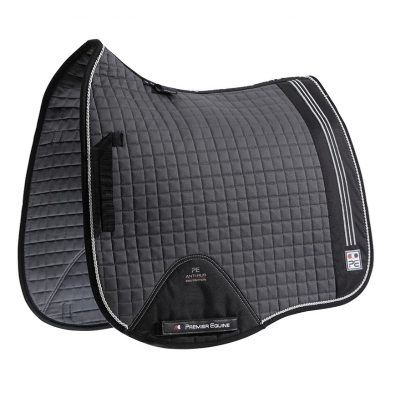 Premier Equine Schabracke Sports European Cotton Dressage Square Full burgundy