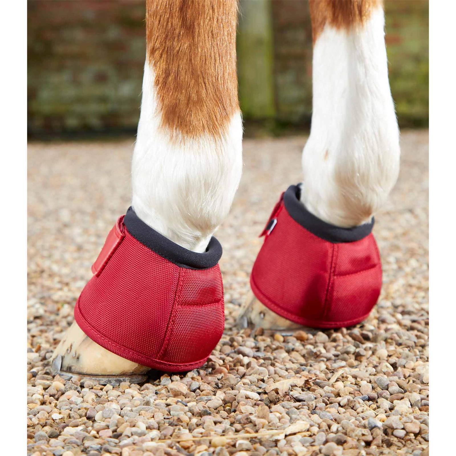 Premier Equine Ballistic No-Turn Hufglocken red XL