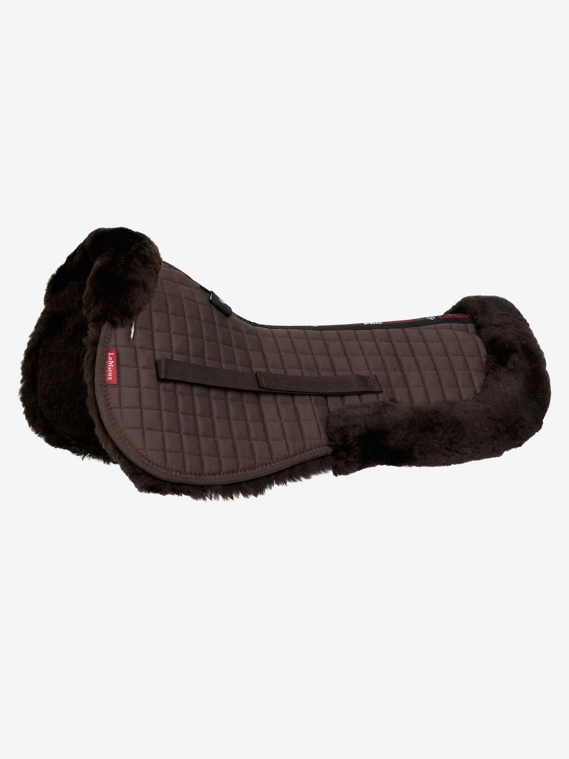 LeMieux Merino+ Half Pad Brown/Brown L