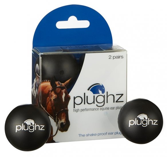 Plughz Equine Ear Plugs 2 Paar Premium Ohrstöpsel für Pferde