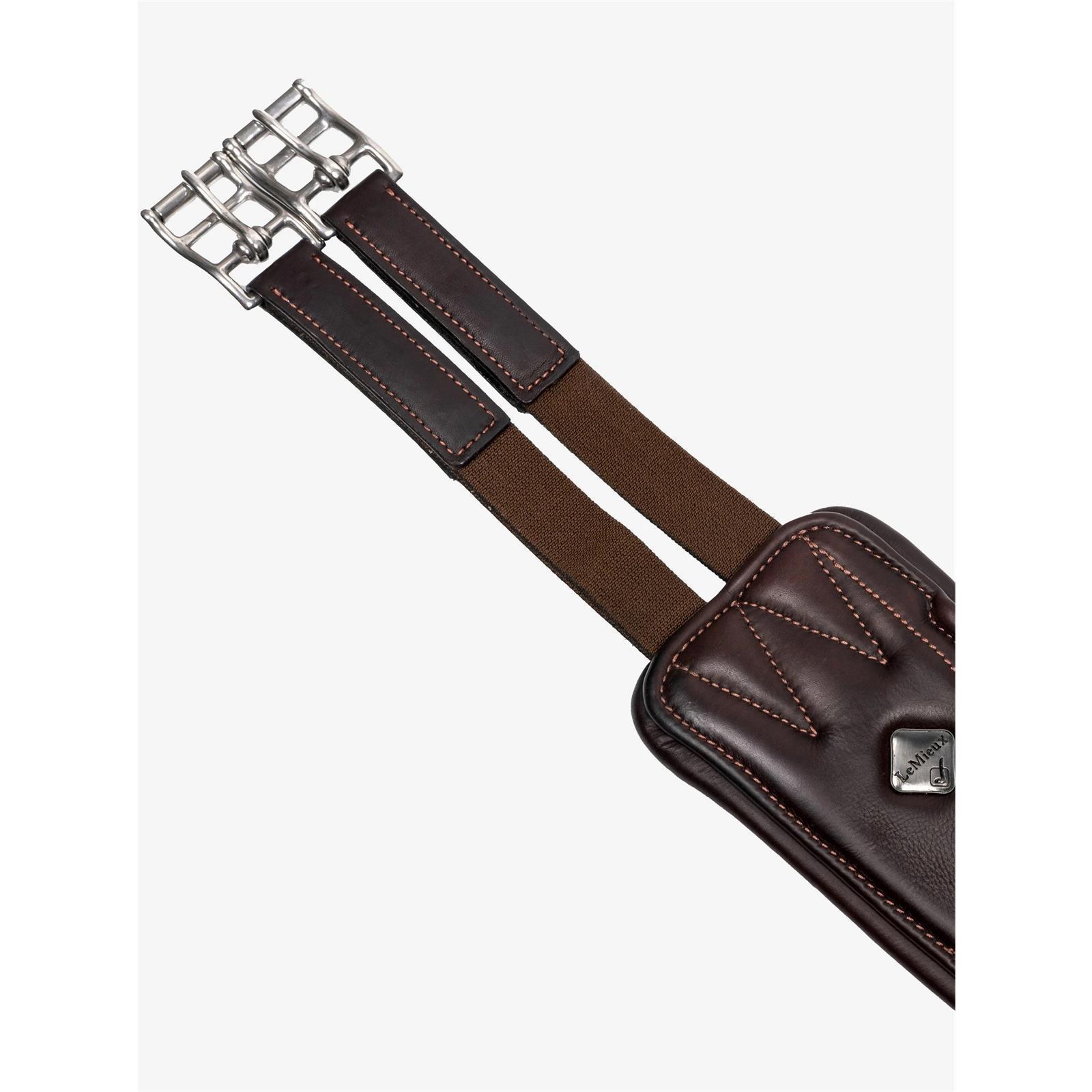 LeMieux Gel-Tek Anatomic Jump Girth Sattelgurt Brown 120cm