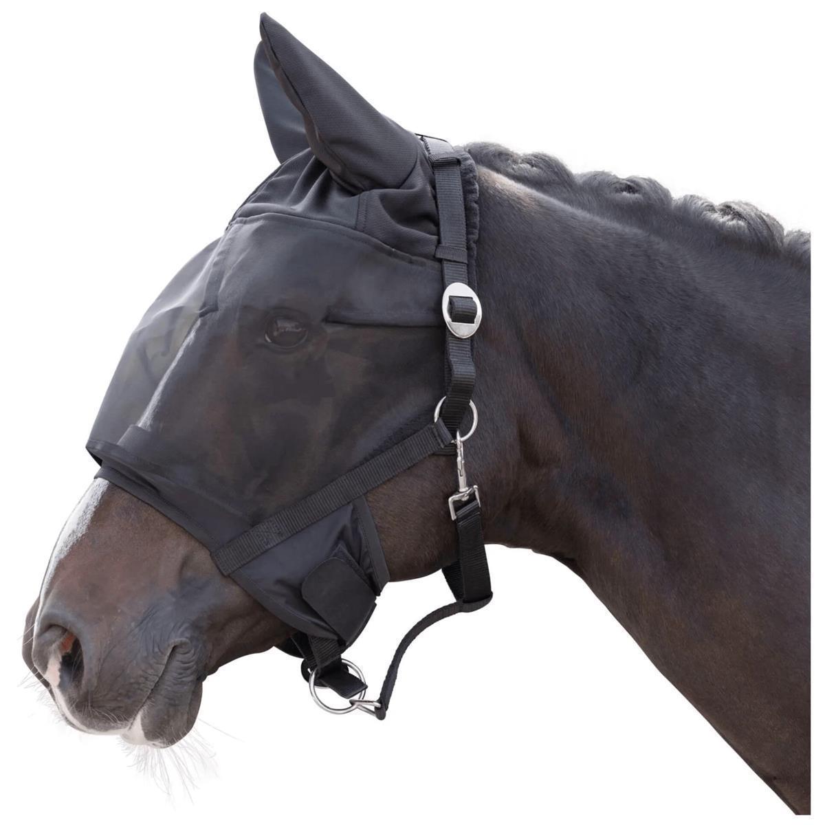 Covalliero Halfter mit integrierter Fliegenmaske Full