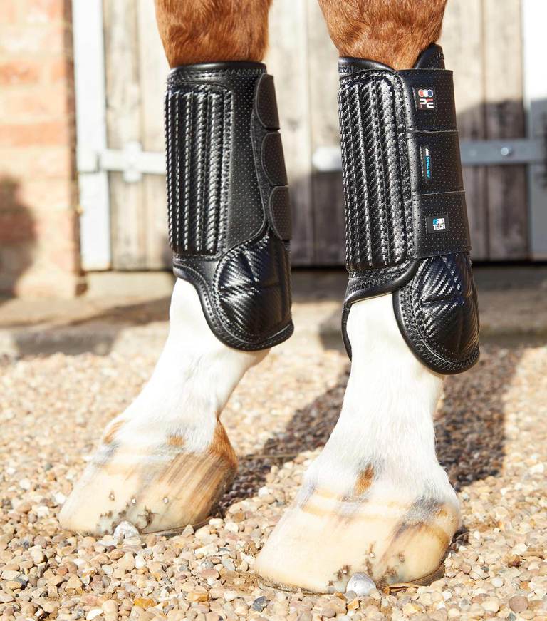 Premier Equine Carbon Tech Air Flex Eventing Boots Front