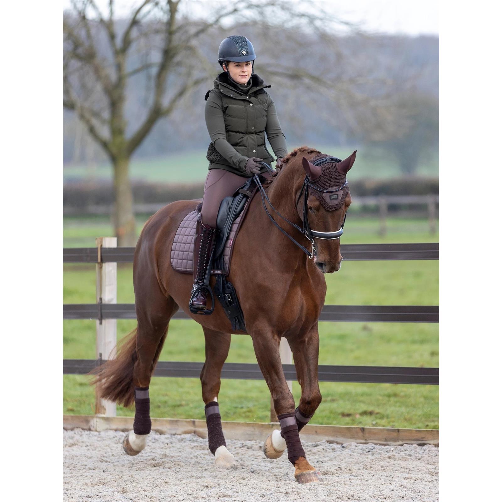 LeMieux Rhone Polo Bandages Fleecebandagen Espresso