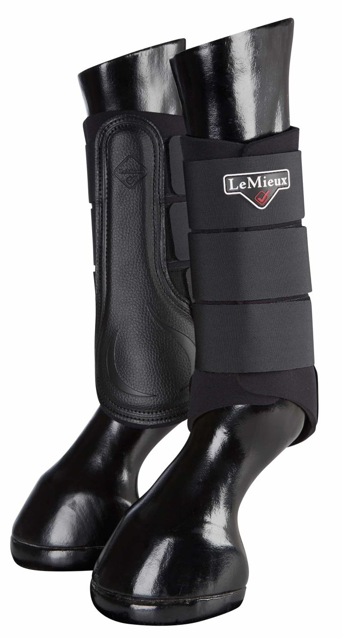 LeMieux Gamaschen Grafter Brushing Boots Black XL