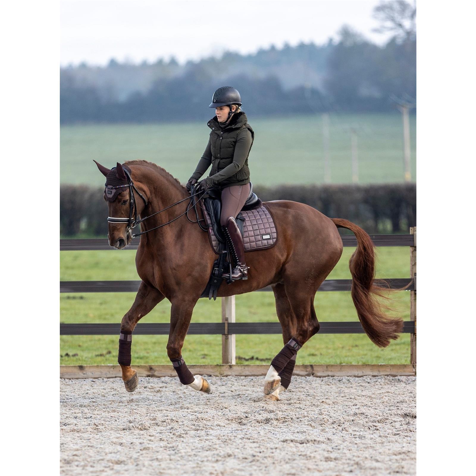 LeMieux Rhone Dressage Square Espresso