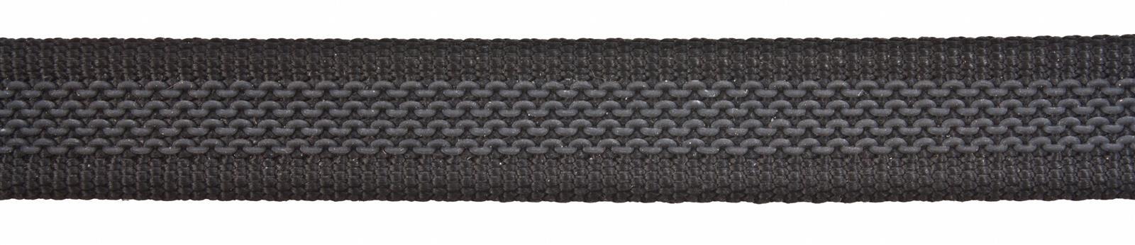 BB Warendorf Antislip Gurtzügel gummiert mit Stegen Warmblut braun/silber