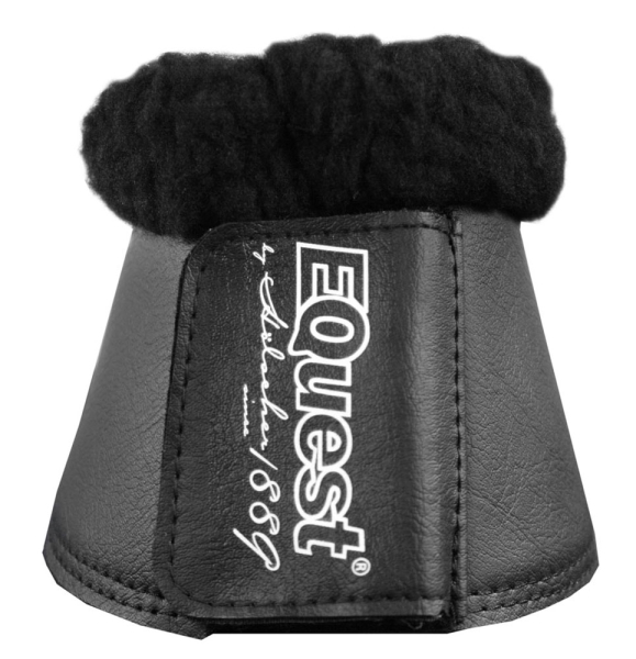 EQuest by Hölscher Hufglocke Soft black/black L