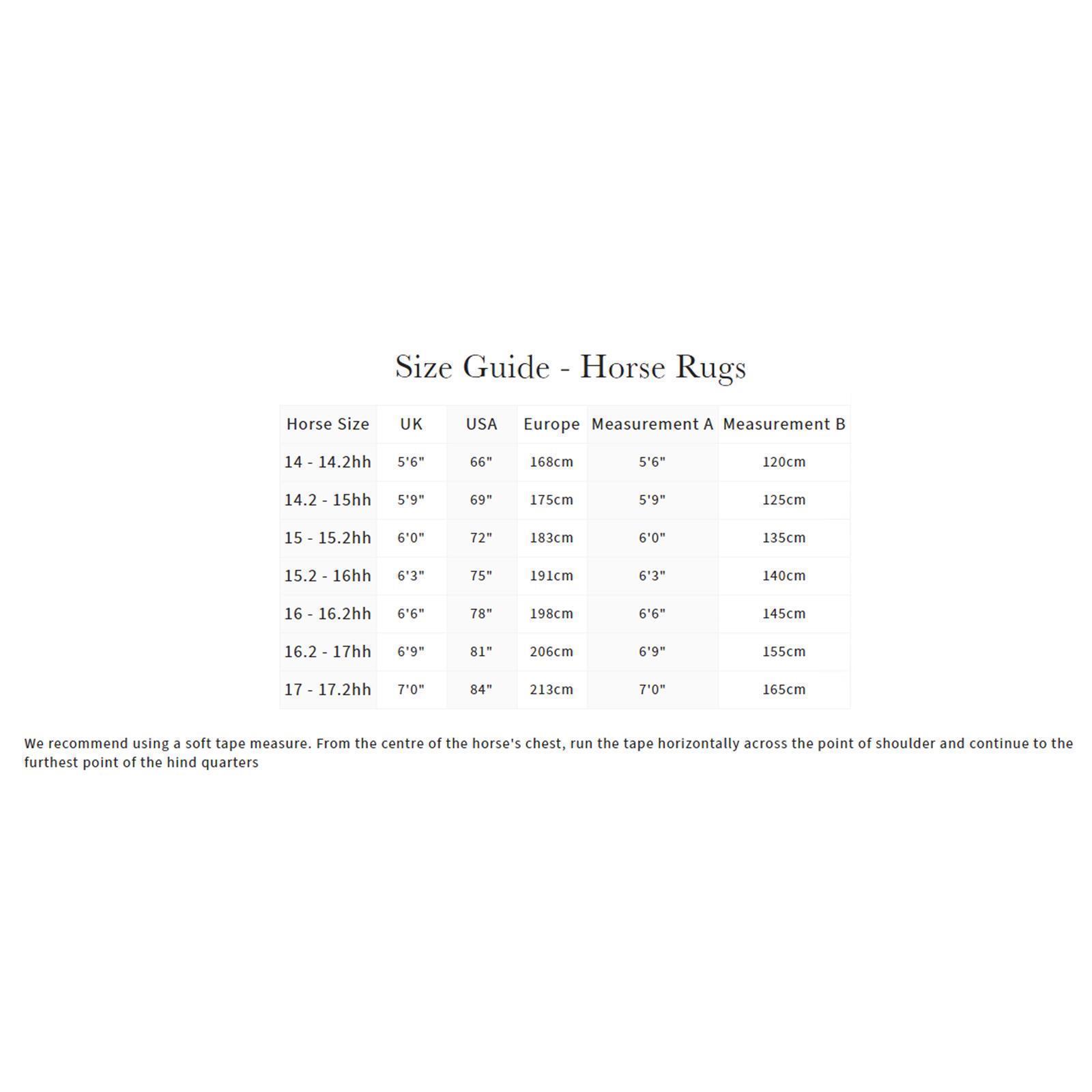 LeMieux Kudos Turnout Rug 200g Navy 7,0" 165 cm