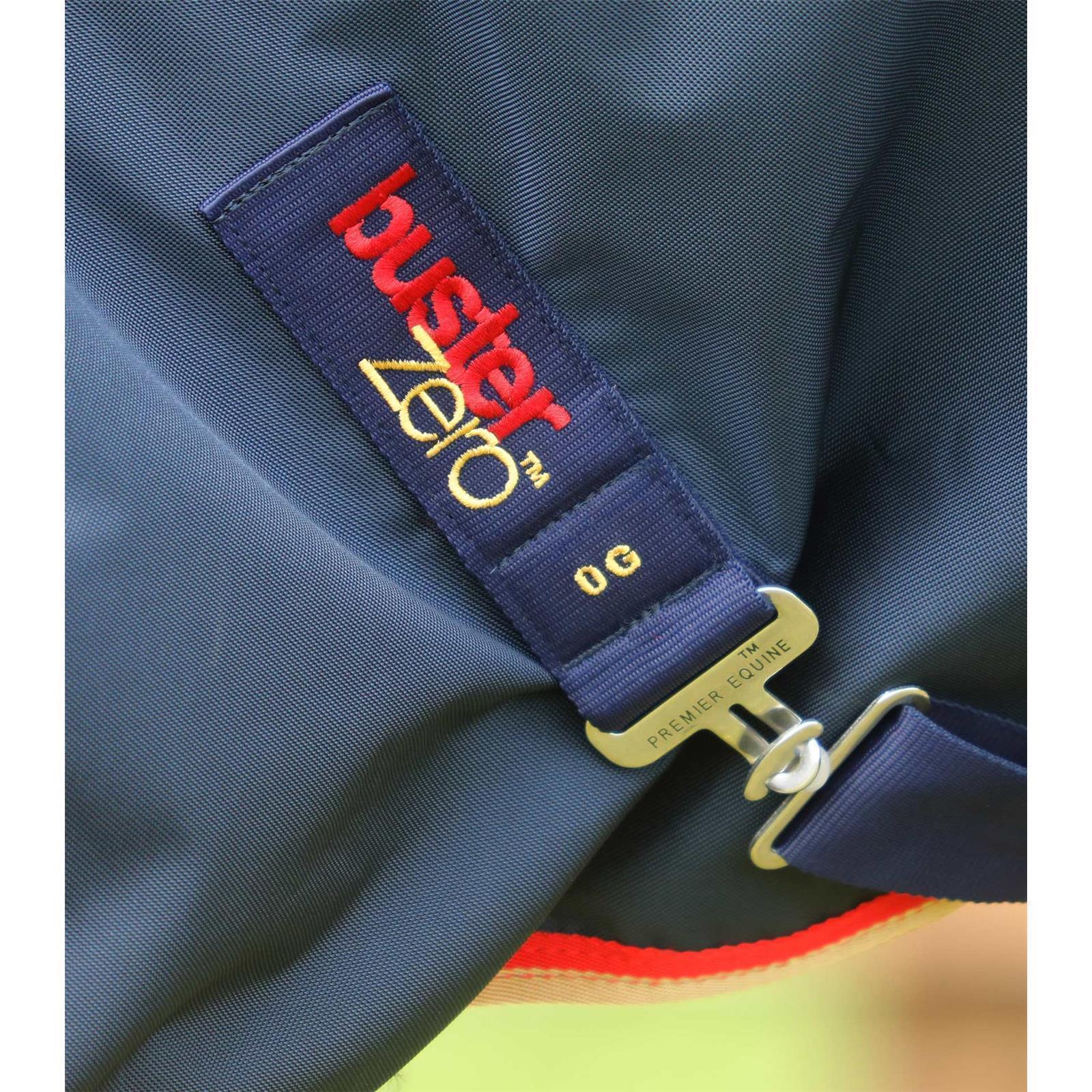 Premier Equine Weidedecke Buster Zero Turnout Rug with Classic Neck Cover navy 6'3'' / 135cm