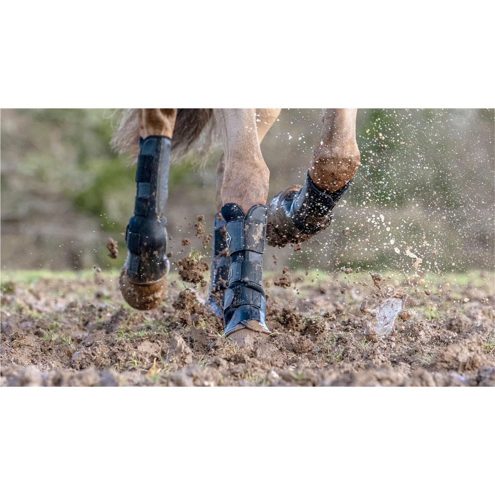 LeMieux Turnout Boots Black Weidegamaschen S
