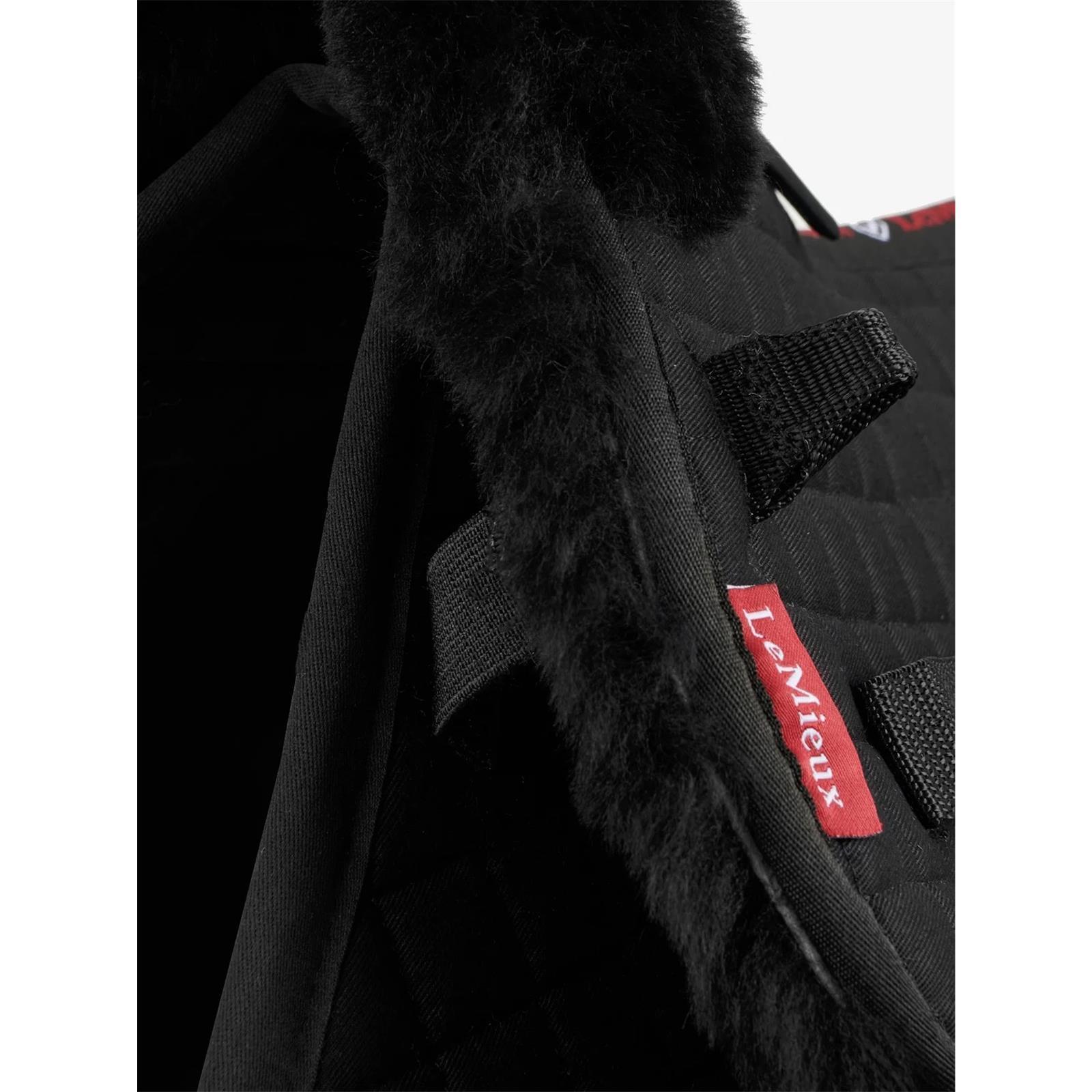 LeMieux Merino+ Half Pad Black/Black L