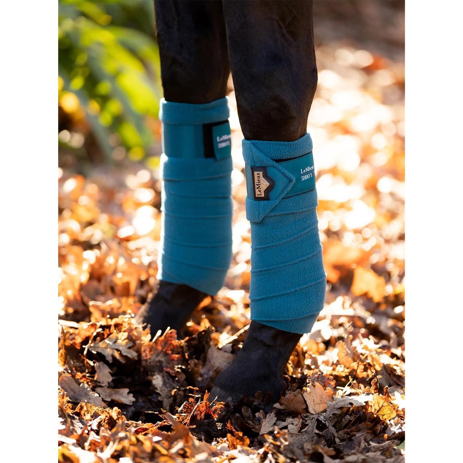 LeMieux Loire Polo Bandages Fleecebandagen Marine Pony (S/M)