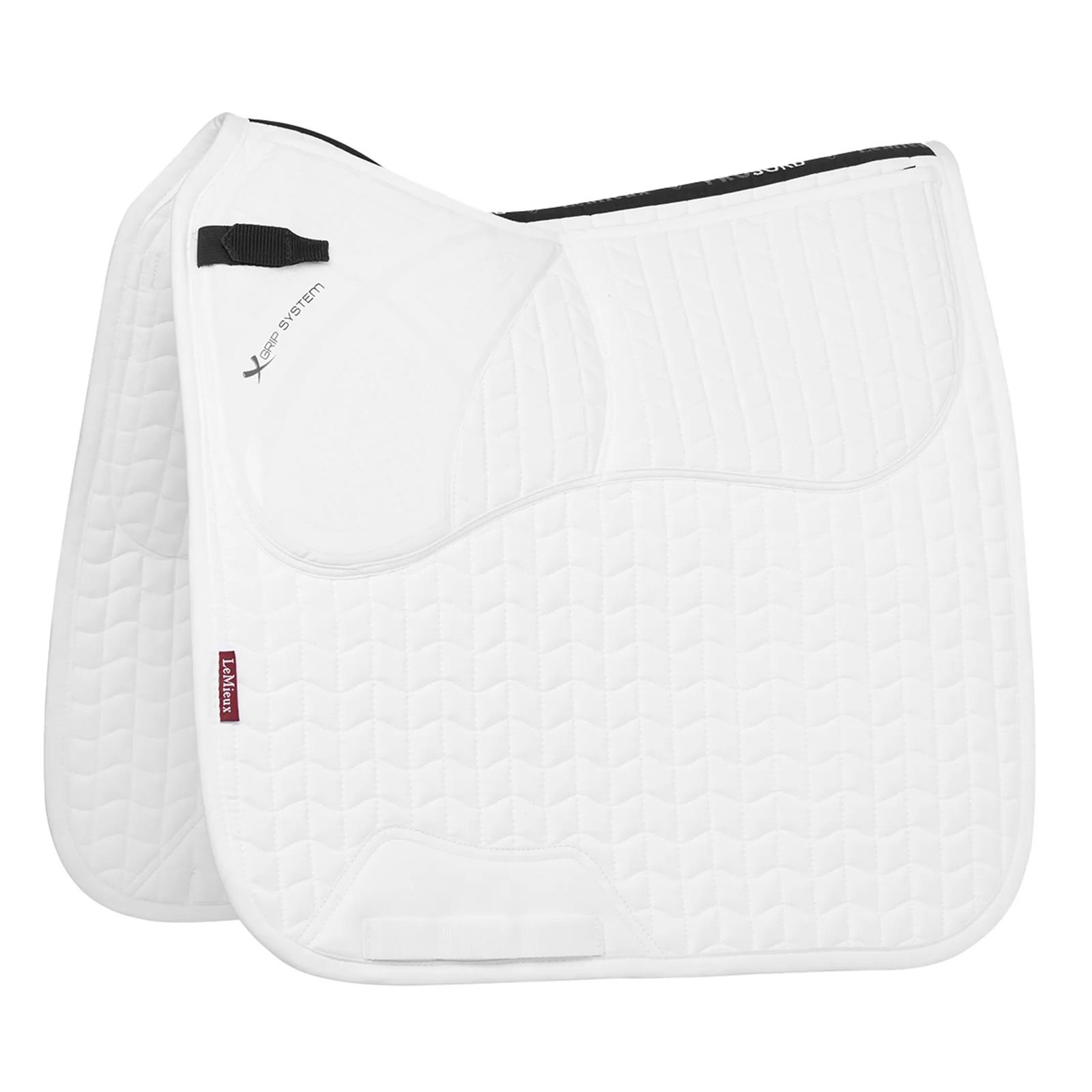 LeMieux ProSorb Plain 2 Pocket Dressage White L