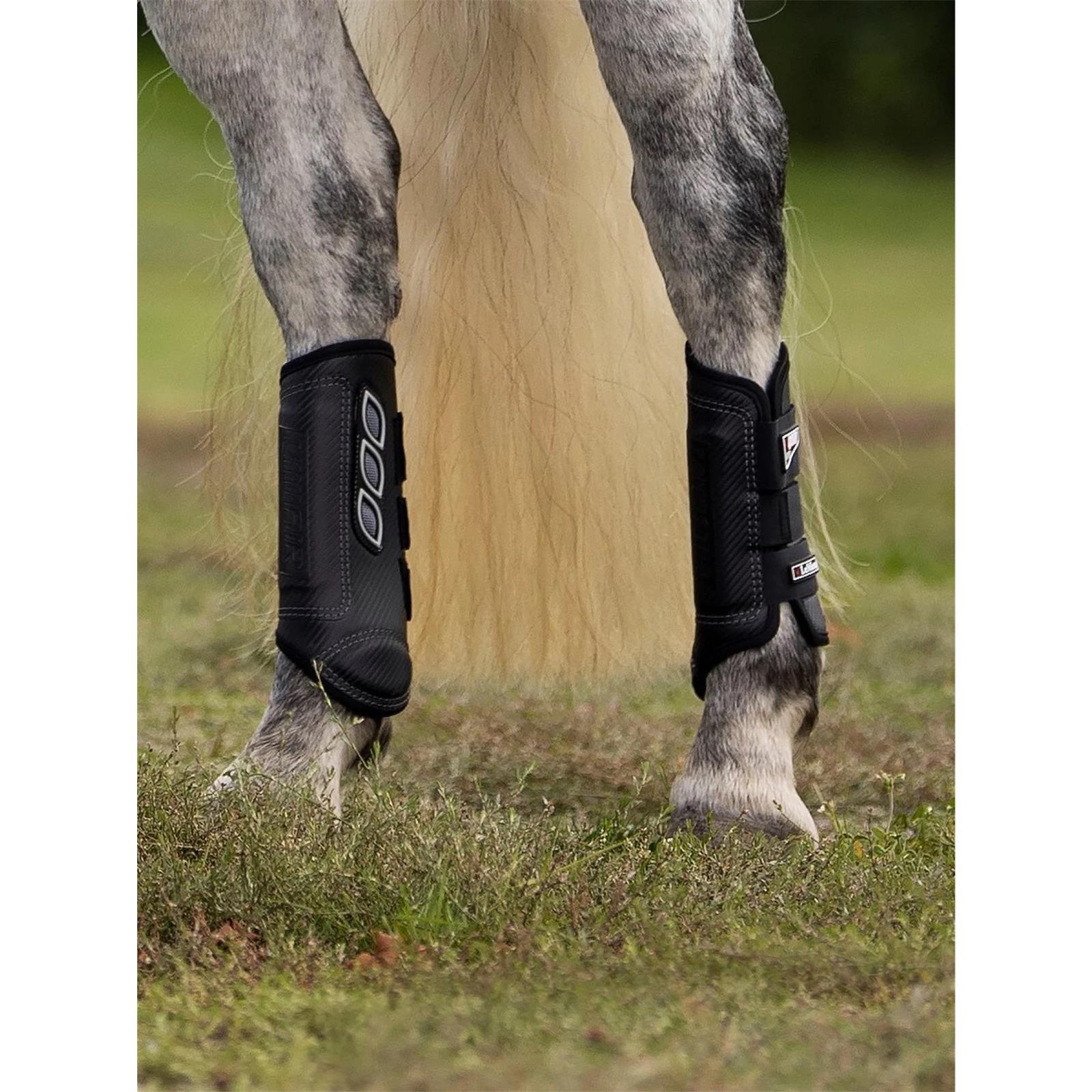 LeMieux Gamaschen Carbon Air XC Boots Hind black L
