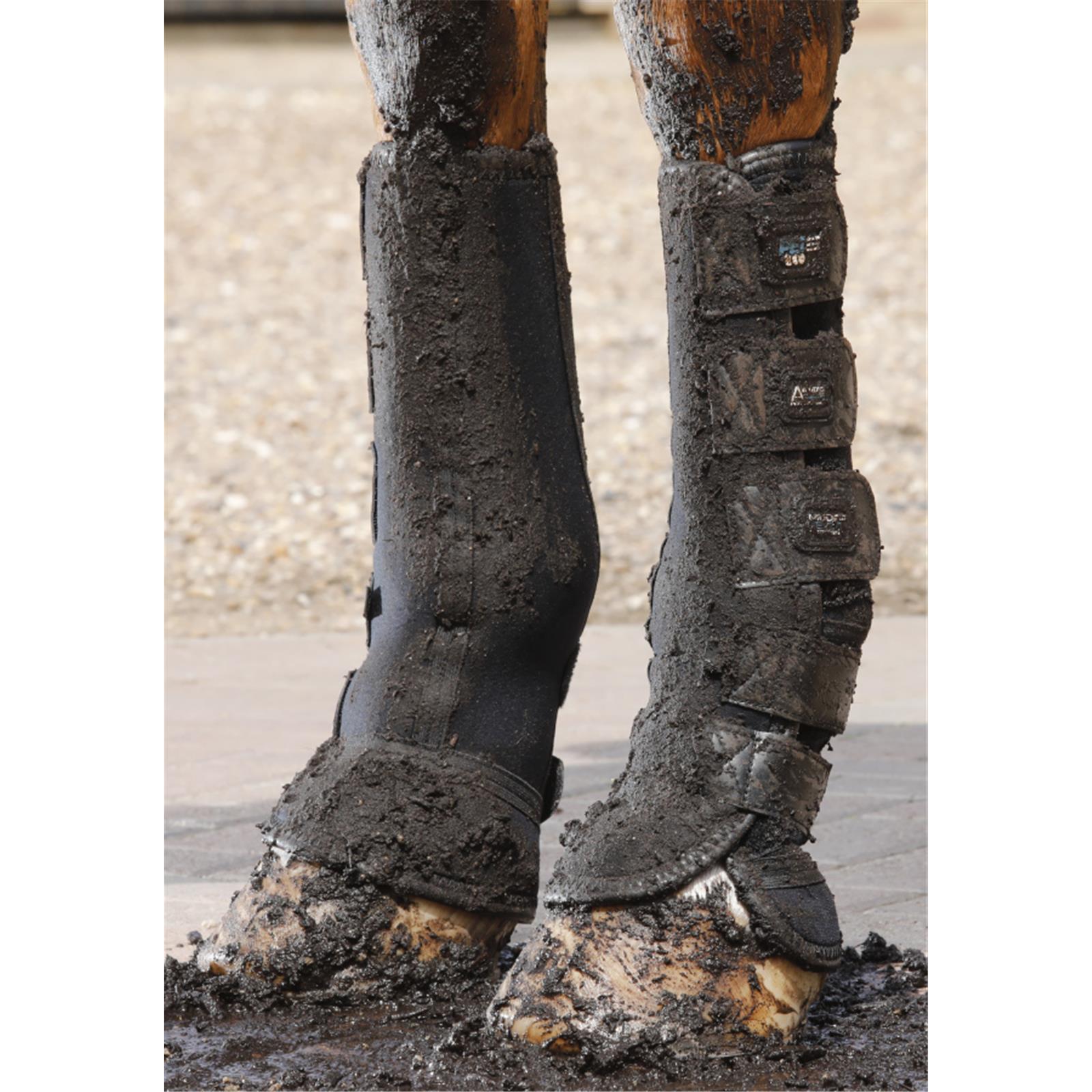 Premier Equine Turnout / Mud Fever Boots Outdoor- und Paddock Gamasche S Black