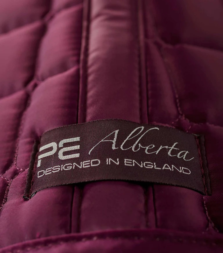 Premier Equine Alberta CC Satin GP/Jump Square Full Wine