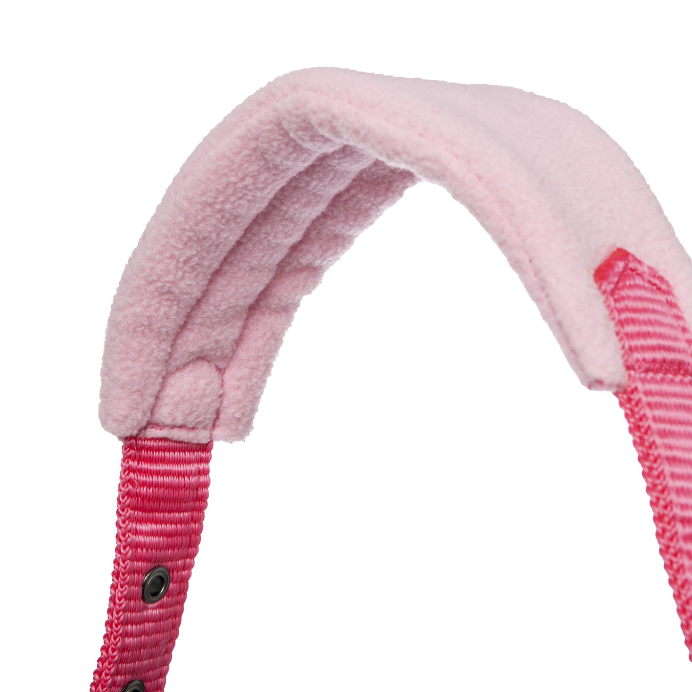 LeMieux Halfter mit Strick Vogue Fleece Headcollar & Rope Watermelon X-Full