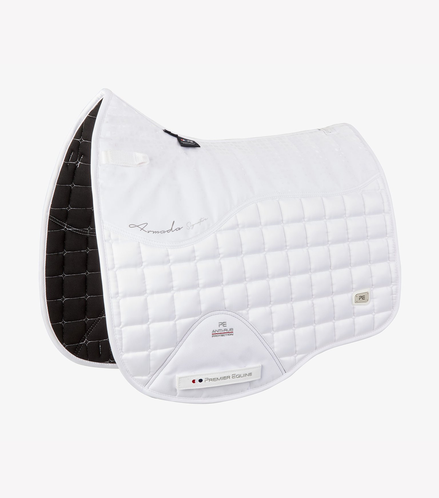 Premier Equine Armada Close Contact Dressage Square Full White