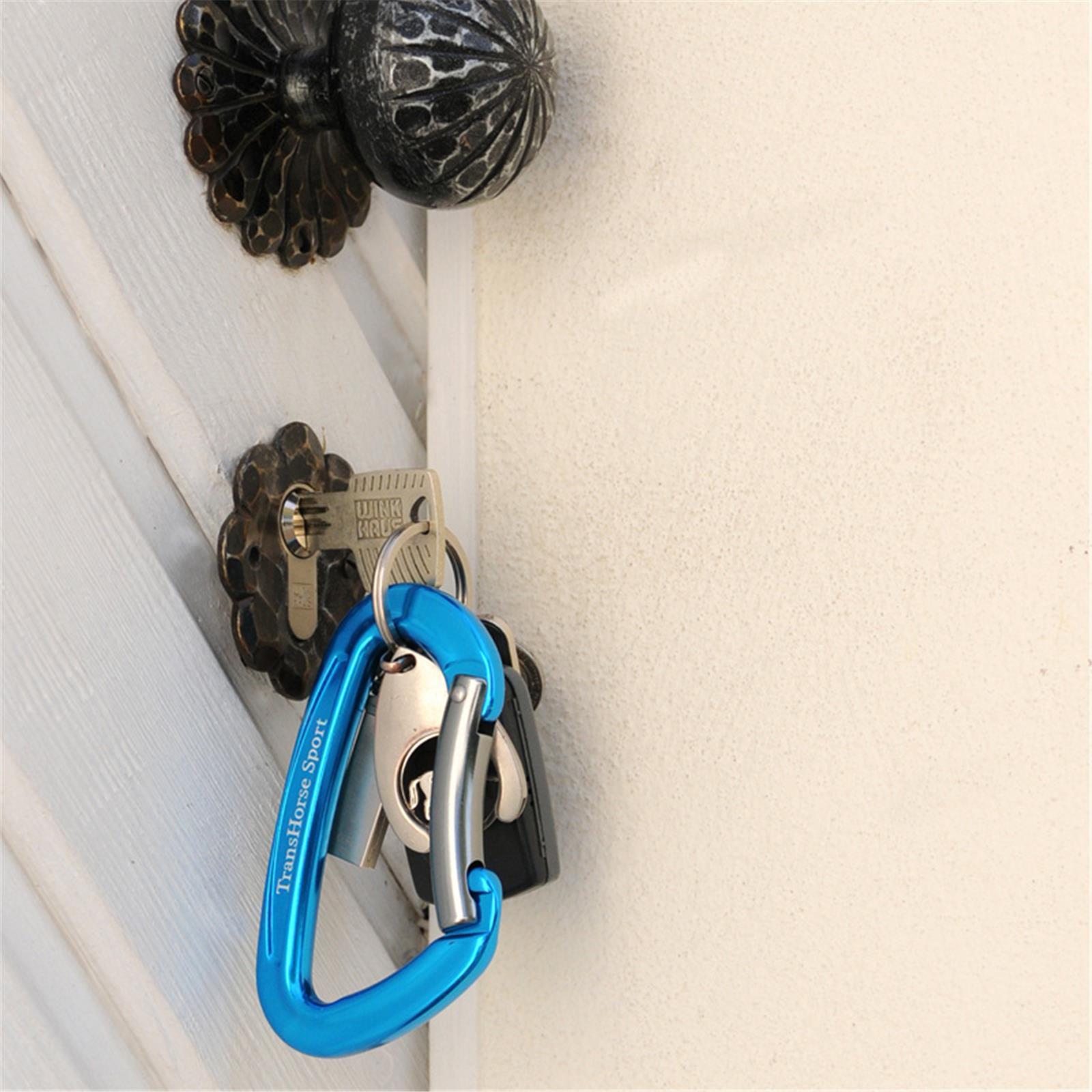 TransHorse Sport Aluminium Karabiner ice crystal