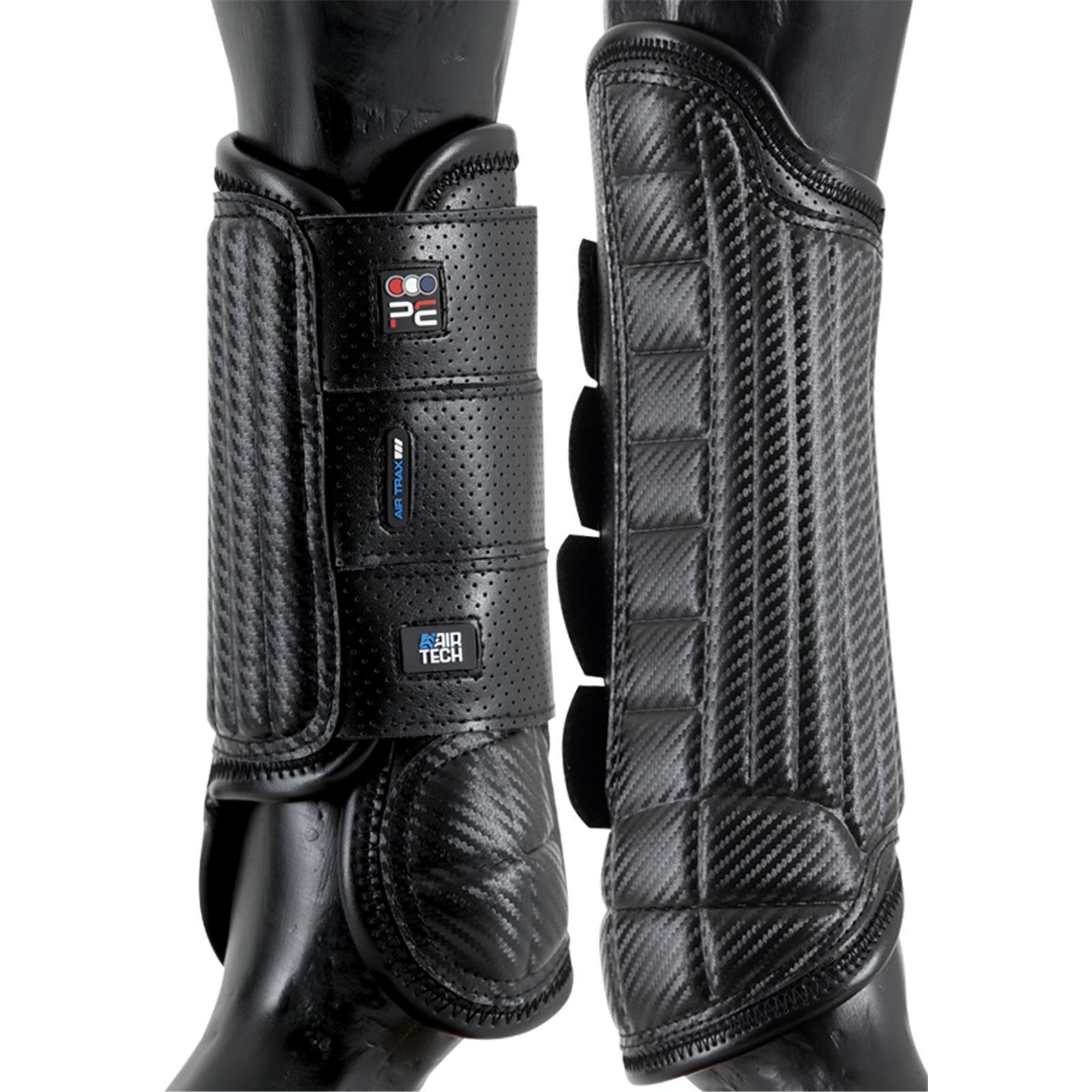 Premier Equine Carbon Tech Air Flex Eventing Boots Front black L