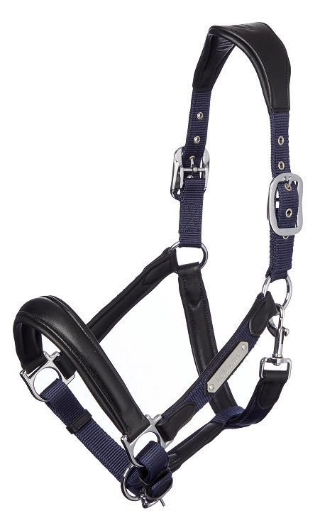 LeMieux Lederhalfter Capella Headcollar Navy/Black Full