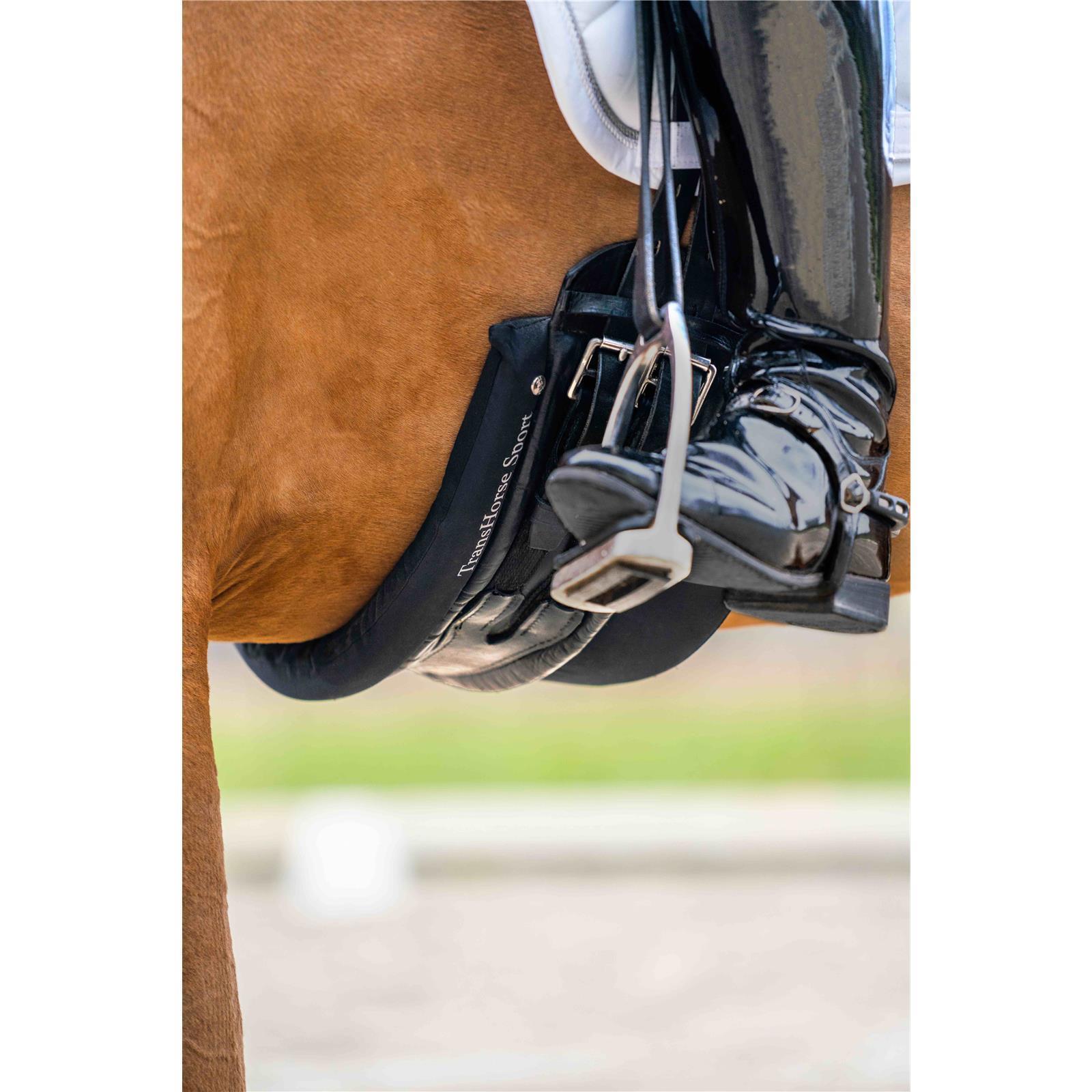 TransHorse Sport Gurtschoner Classic velvet black 70 cm